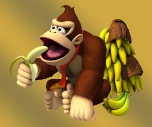 Puzzle Donkey Kong, διάσημος γορίλλας της Νιντέντο